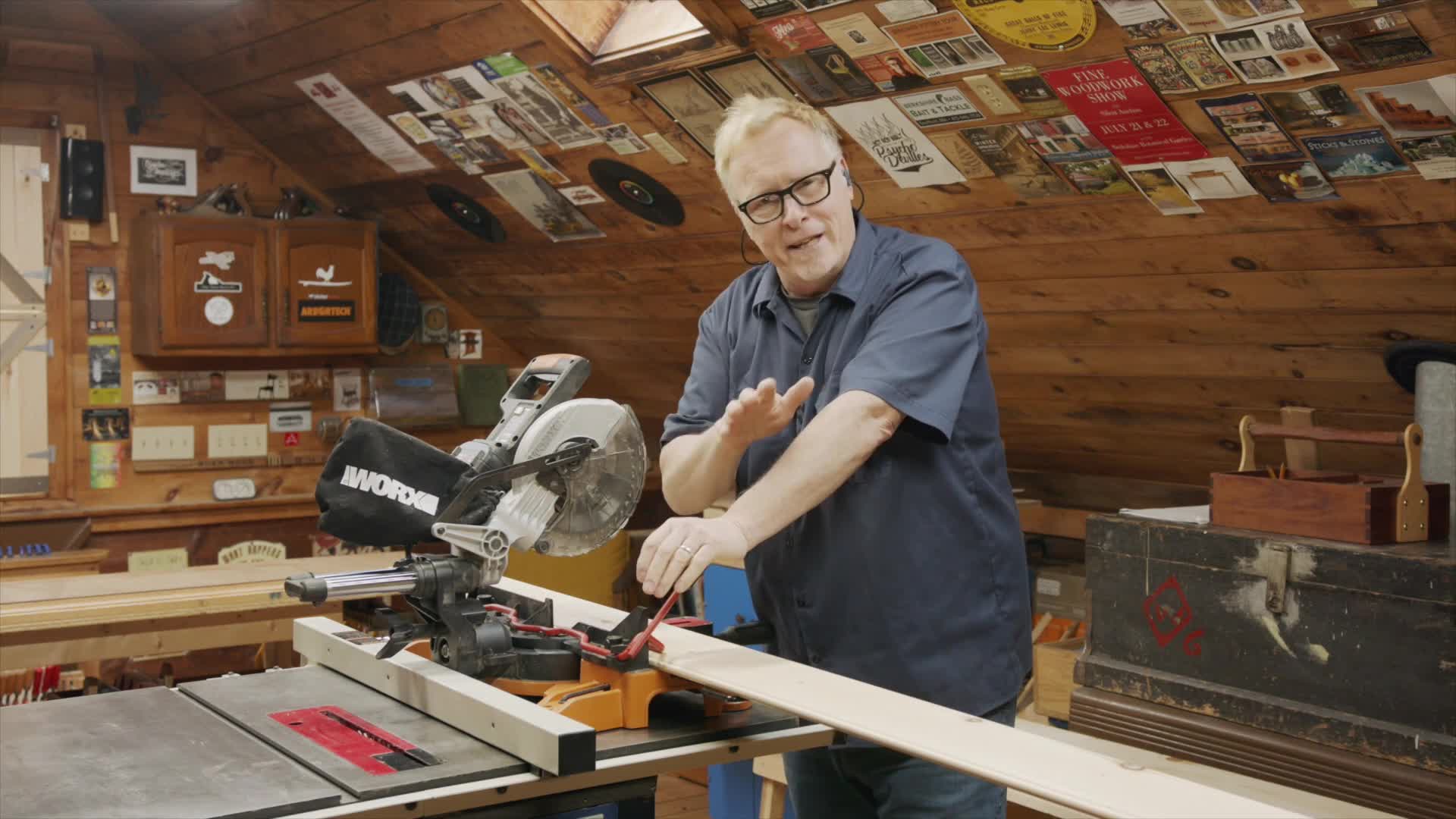 The Garage with Steve Butler-Swedish Corner Cabinet