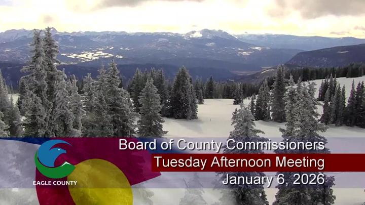 Thumbnail image for Board of County Commissioners Afternoon Meeting-January 6, 2026