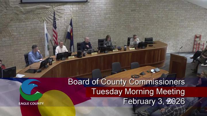 Thumbnail image for Board of County Commissioners Tuesday Morning Meeting-February 3, 2026
